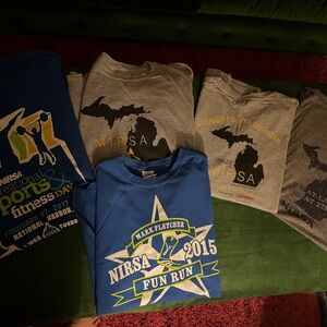 NIRSA and MIRSA t-shirts